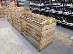 84 Bottle Wood Line Floor Display