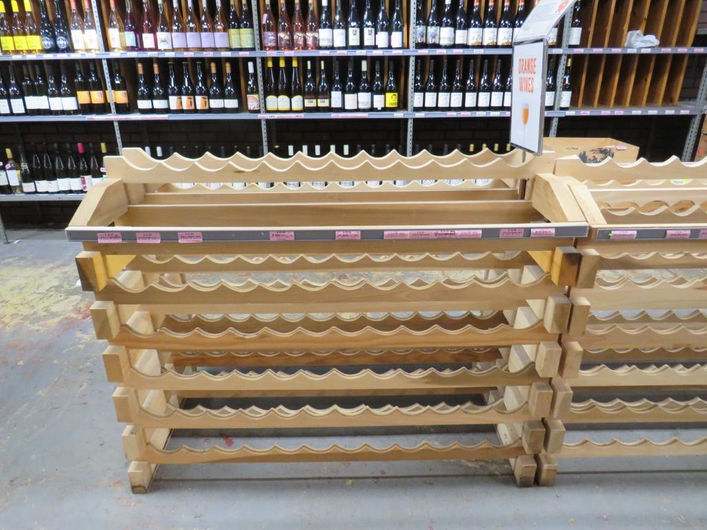 84 Bottle Wood Line Floor Display