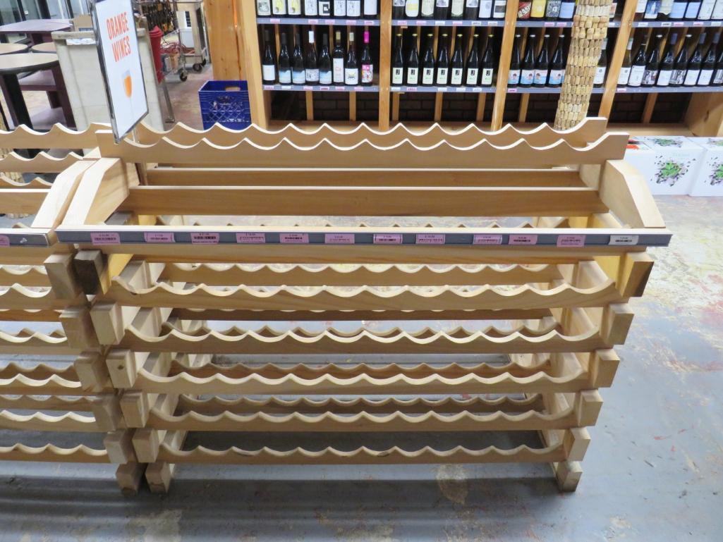 84 Bottle Wood Line Floor Display