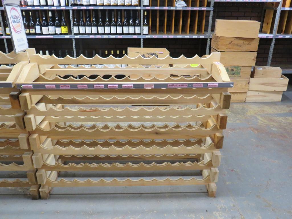 84 Bottle Wood Line Floor Display