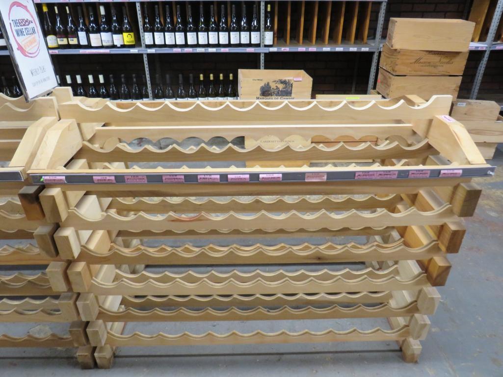 84 Bottle Wood Line Floor Display