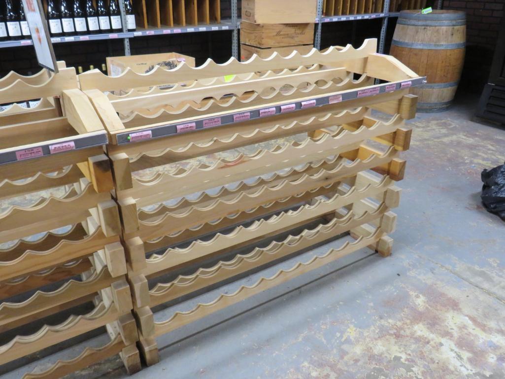 84 Bottle Wood Line Floor Display