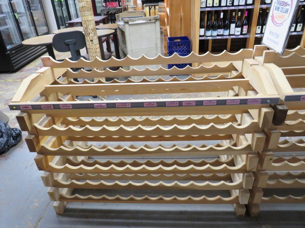 84 Bottle Wood Line Floor Display