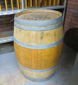 Full Oak Barrel