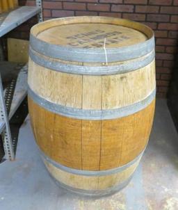 Full Oak Barrel