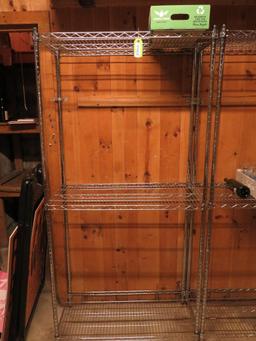 3-Tier Wire Shelf Unit