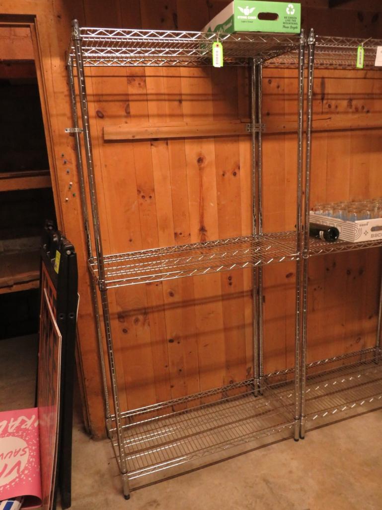 3-Tier Wire Shelf Unit