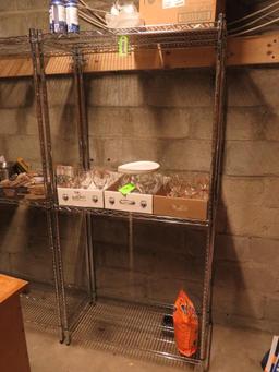 3-Tier Wire Shelf Unit