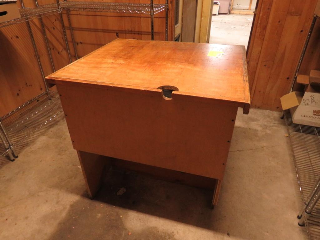 Wood Counter Unit