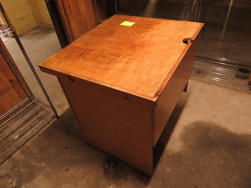 Wood Counter Unit