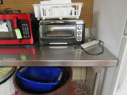 Stainless Steel Work Table w/ Backsplash