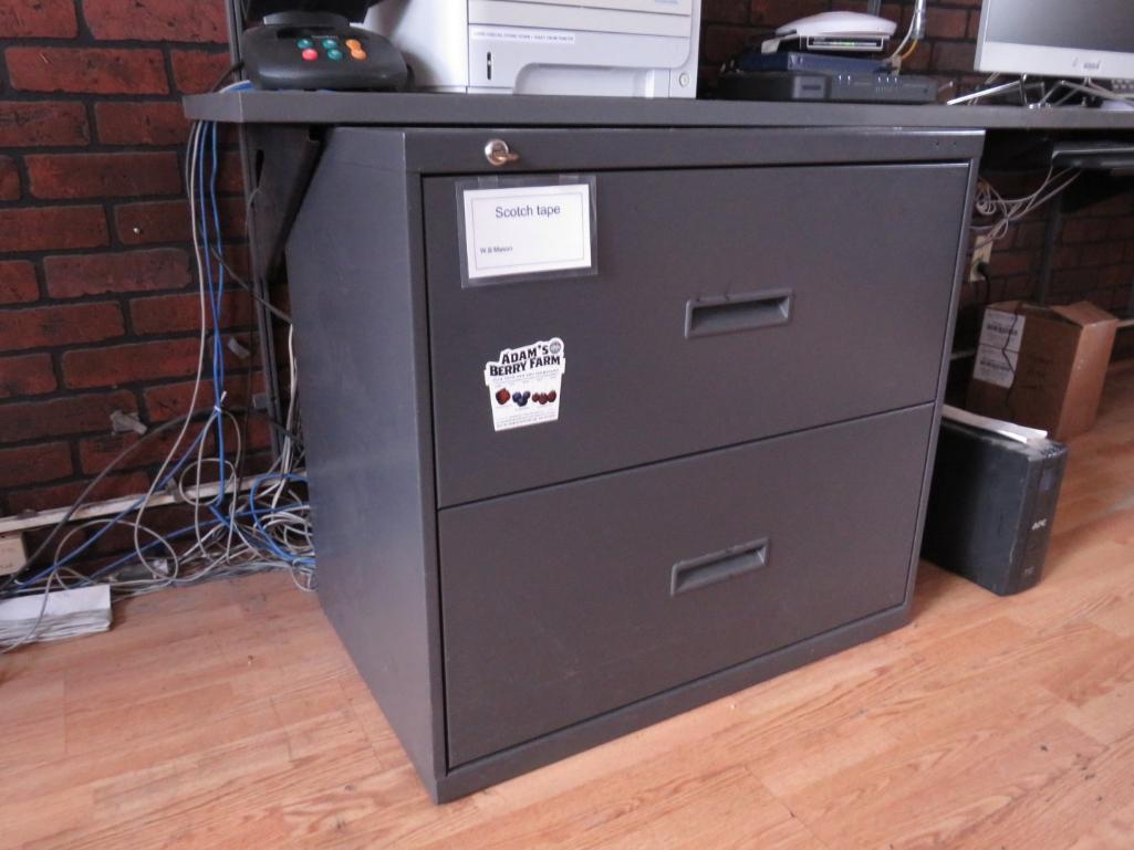 2-Drawer Lateral Filing Cabinet Including Office Smalls