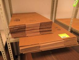 (10) 20"x14"x10" Corrugated boxes (18) 16"x12"x6" Corrugated Boxes