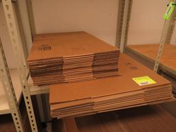 (10) 20"x14"x10" Corrugated boxes (18) 16"x12"x6" Corrugated Boxes