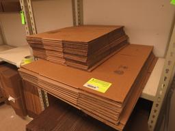 (10) 20"x14"x10" Corrugated boxes (18) 16"x12"x6" Corrugated Boxes