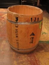 Wood Coffee/Nail Barrel