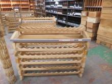 84 Bottle Wood Line Floor Display