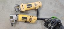 DeWalt DW897 16 ga. Nibbler, Dewalt DW660 Cut Out Tool