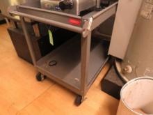 Rolling Steel Kitchen Cart