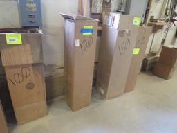 (4) 120 Grit Wide Belt Sanding Belts