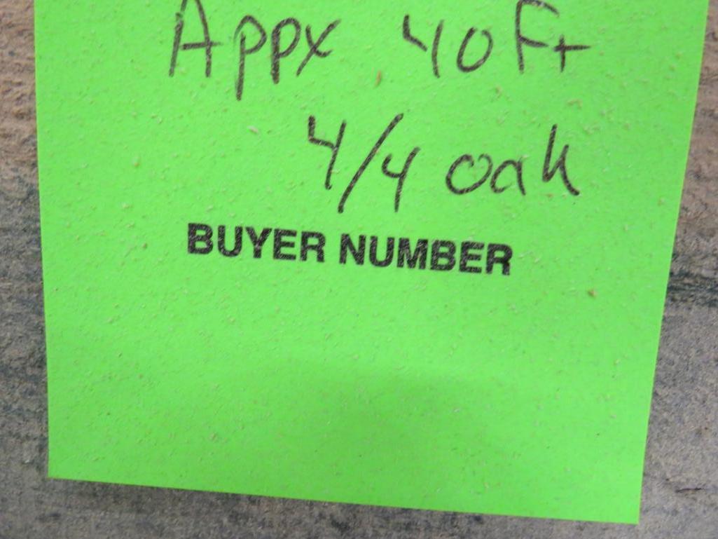 4/4 Red Oak Lumber