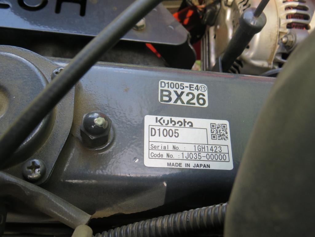 Kubota BX2670 Diesel Tractor