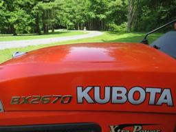 Kubota BX2670 Diesel Tractor