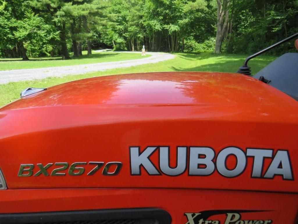Kubota BX2670 Diesel Tractor