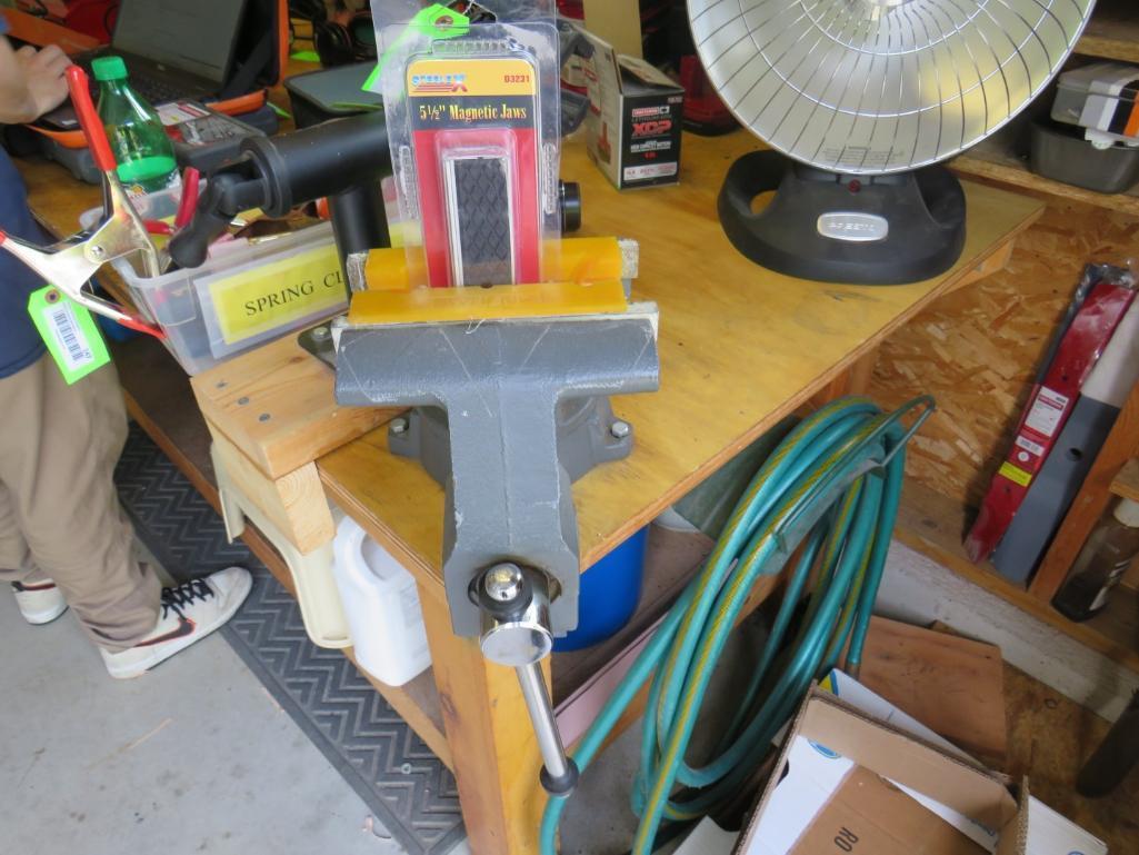 Shopmade Work Bench w/ 6" Vise