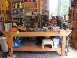 Shopmade Work Bench w/ 6" Vise