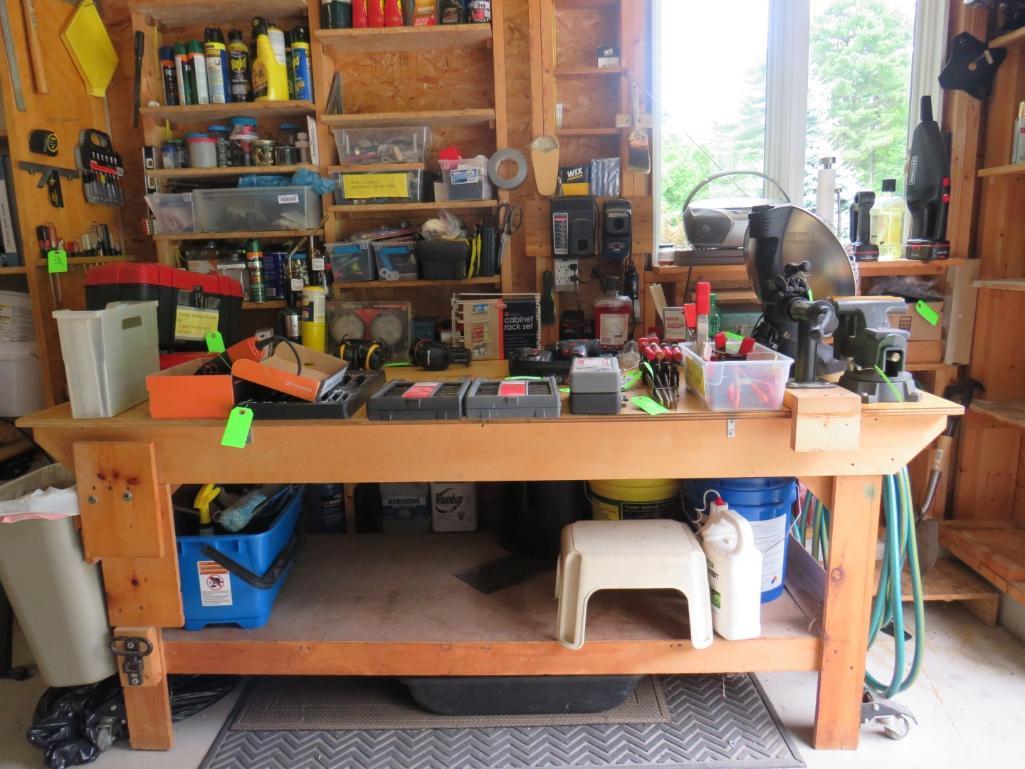 Shopmade Work Bench w/ 6" Vise