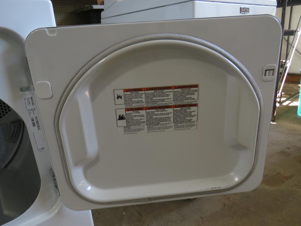 Maytag 7.0 CU. FT. Electric Dryer with Sanitize Cycle