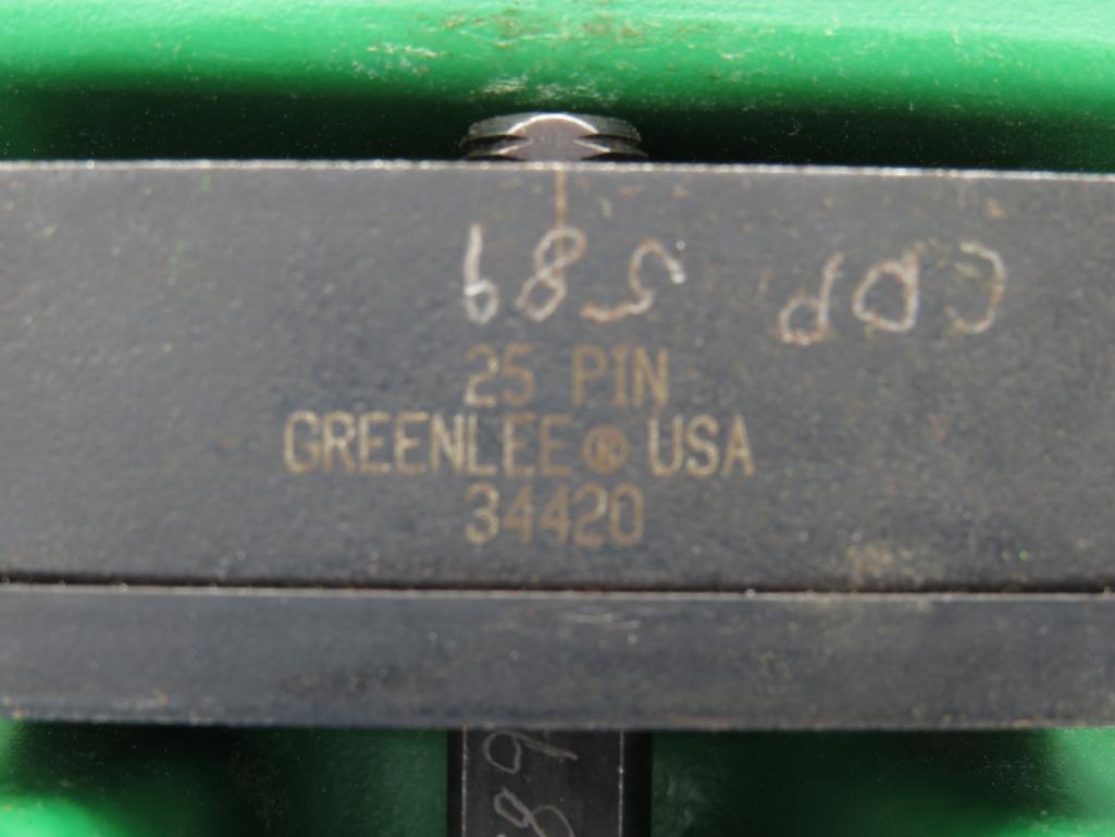 Greenlee Model RS232 25-Pin Panel Punch