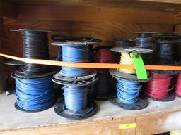 (25+/-) Small Spools Of 12 AWG Braided Wire