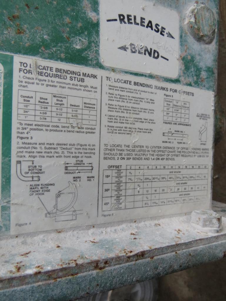 Greenlee Mechanical Bender