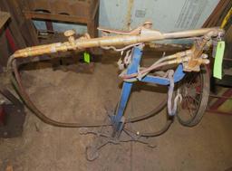 Foot Operated Torch Stand