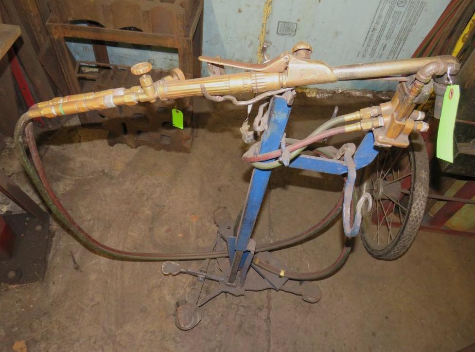 Foot Operated Torch Stand