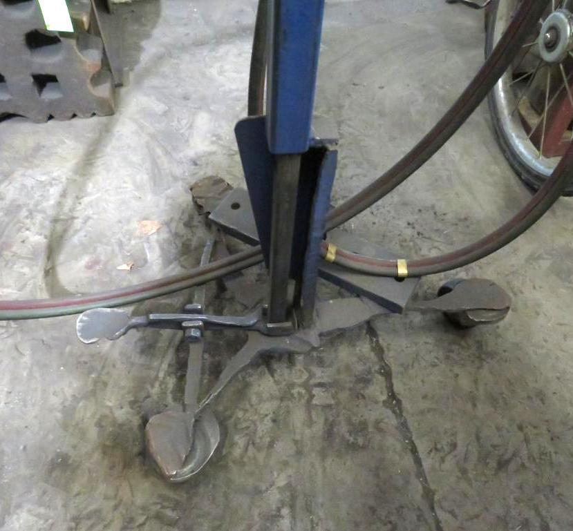 Foot Operated Torch Stand