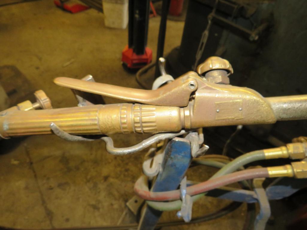 Foot Operated Torch Stand