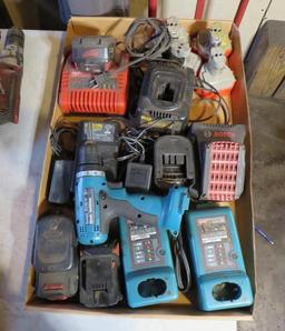 Asst. Corded Battery Chargers