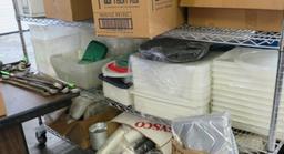 Large Asst. of Cambro & Poly Storage Containers