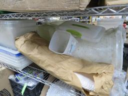 Large Asst. of Cambro & Poly Storage Containers