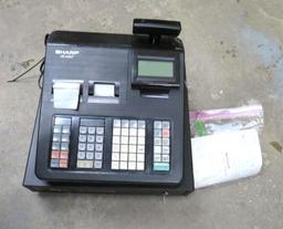 Sharp XE-A507 Electronic Cash Register w/ Key