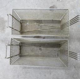 (2) Deep Fryer Baskets