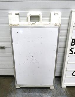 (2) Poly Breadboard Signs
