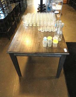 Wooden 4-Top Table