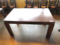 Wooden 4-Top Table