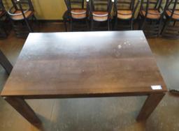Wooden 4-Top Table