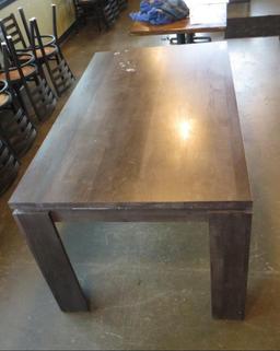 Wooden 4-Top Table