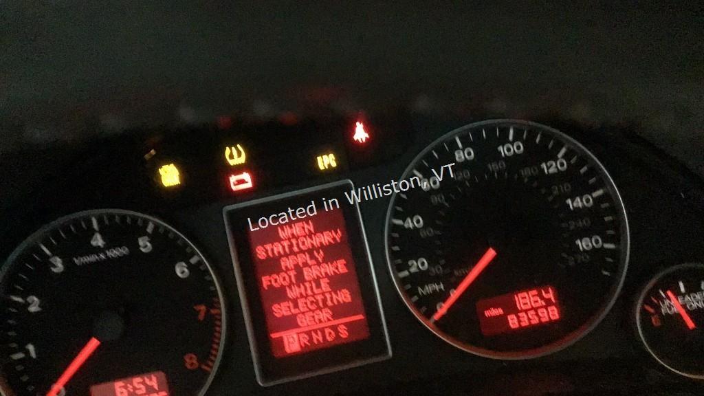 2008 Audi A4 2.0T quattro I4, 2.0L T